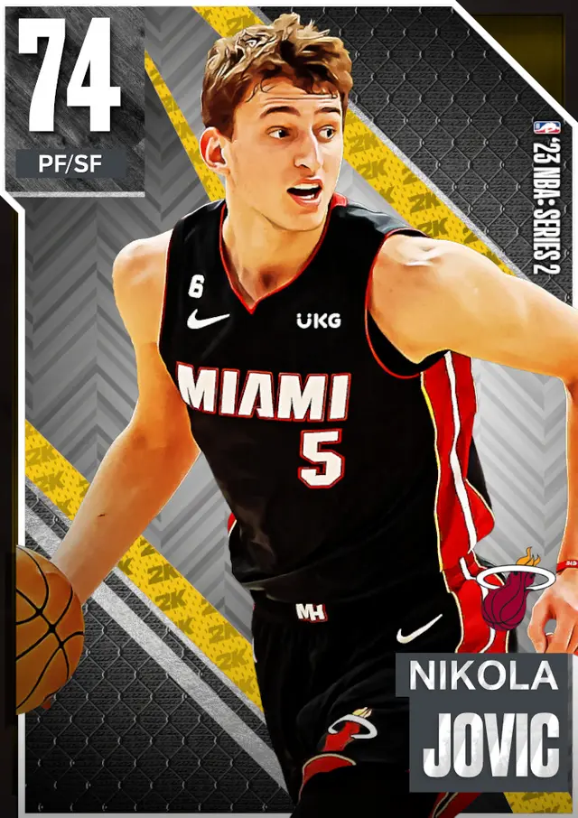 (GOLD) Nikola Jovic (74 OVR)