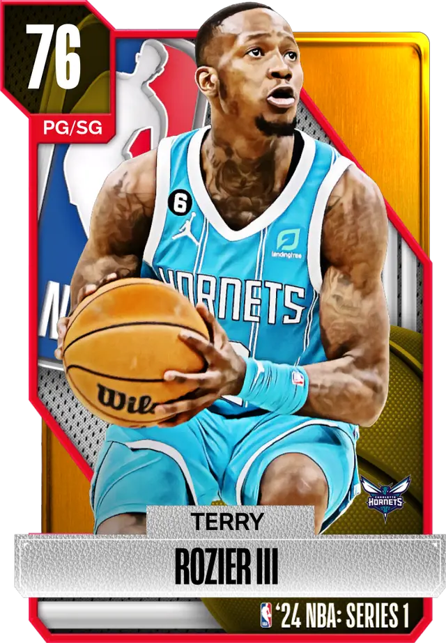 (GOLD) Terry Rozier III (76 OVR)