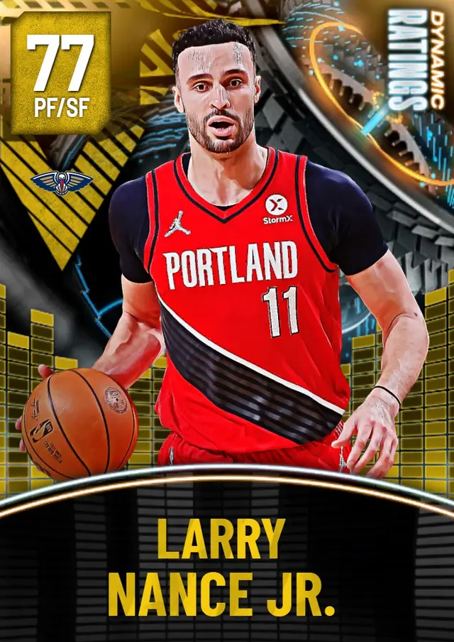 (GOLD) Larry Nance Jr. (77 OVR)