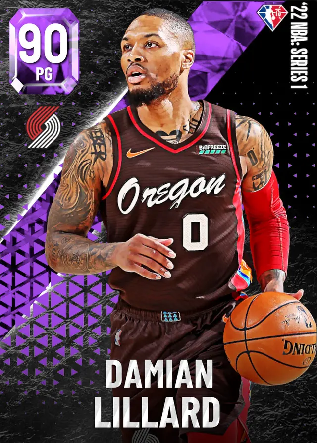(AMETHYST) Damian Lillard (90 OVR)