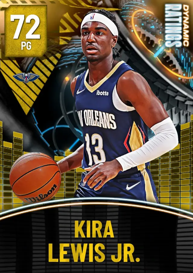 (GOLD) Kira Lewis Jr. (72 OVR)