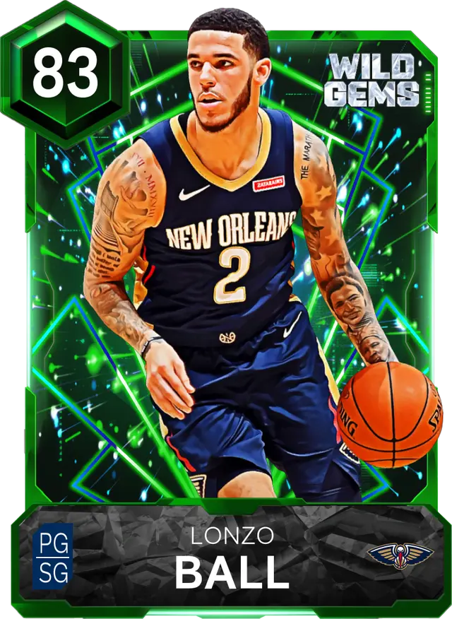 (EMERALD) Lonzo Ball (83 OVR)