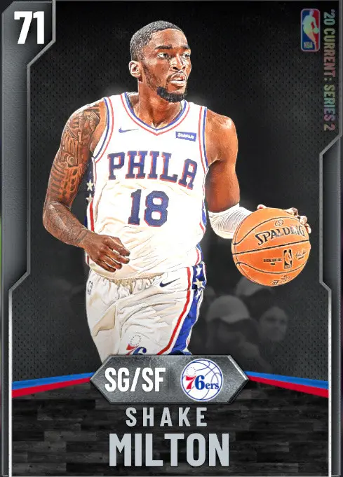 (SILVER) Shake Milton (71 OVR)