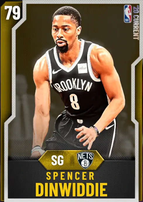 (GOLD) Spencer Dinwiddie (79 OVR)