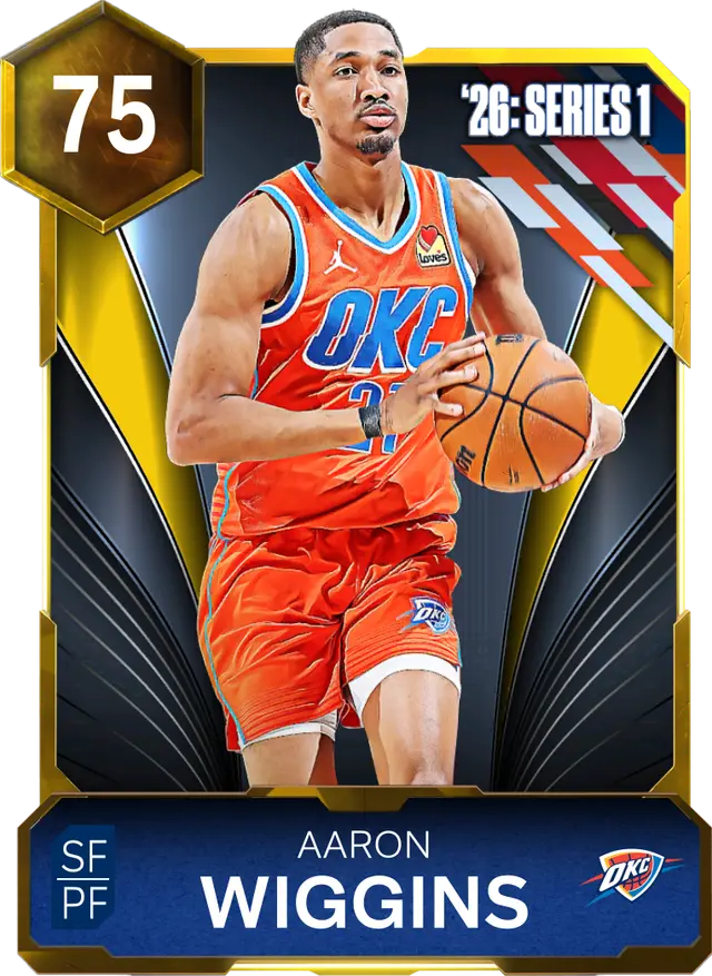 (GOLD) Aaron Wiggins (75 OVR)