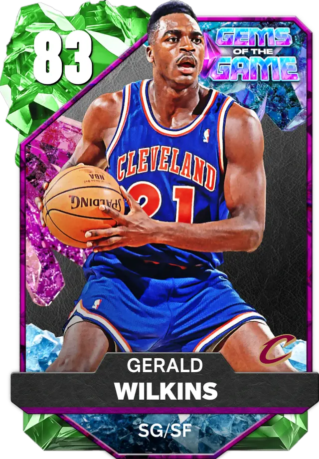 (EMERALD) Gerald Wilkins (83 OVR)
