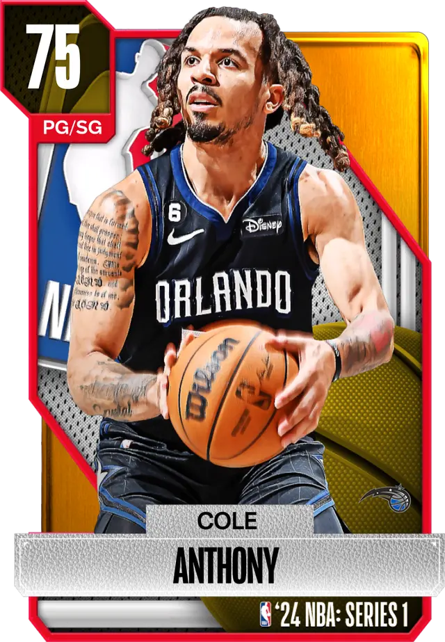 (GOLD) Cole Anthony (75 OVR)