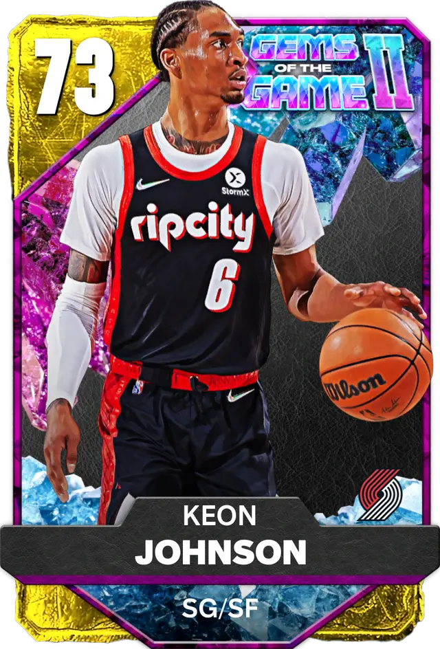 (GOLD) Keon Johnson (73 OVR)