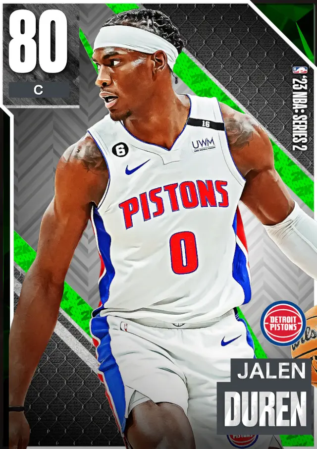 (EMERALD) Jalen Duren (80 OVR)