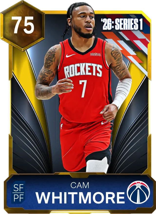 (GOLD) Cam Whitmore (75 OVR)