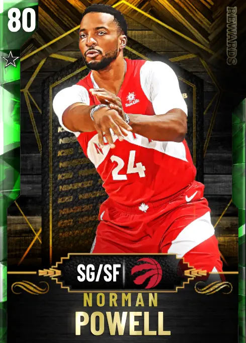 (EMERALD) Norman Powell (80 OVR)