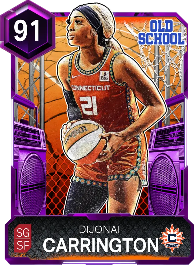 (AMETHYST) DiJonai Carrington (91 OVR)