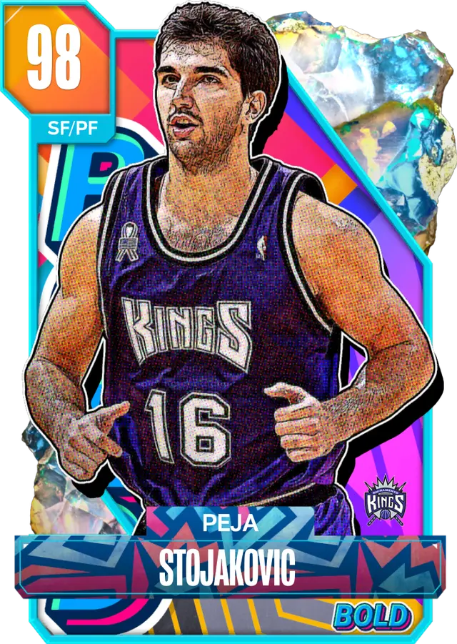 (OPAL) Peja Stojakovic (98 OVR)