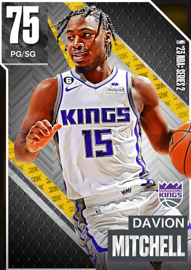 (GOLD) Davion Mitchell (75 OVR)