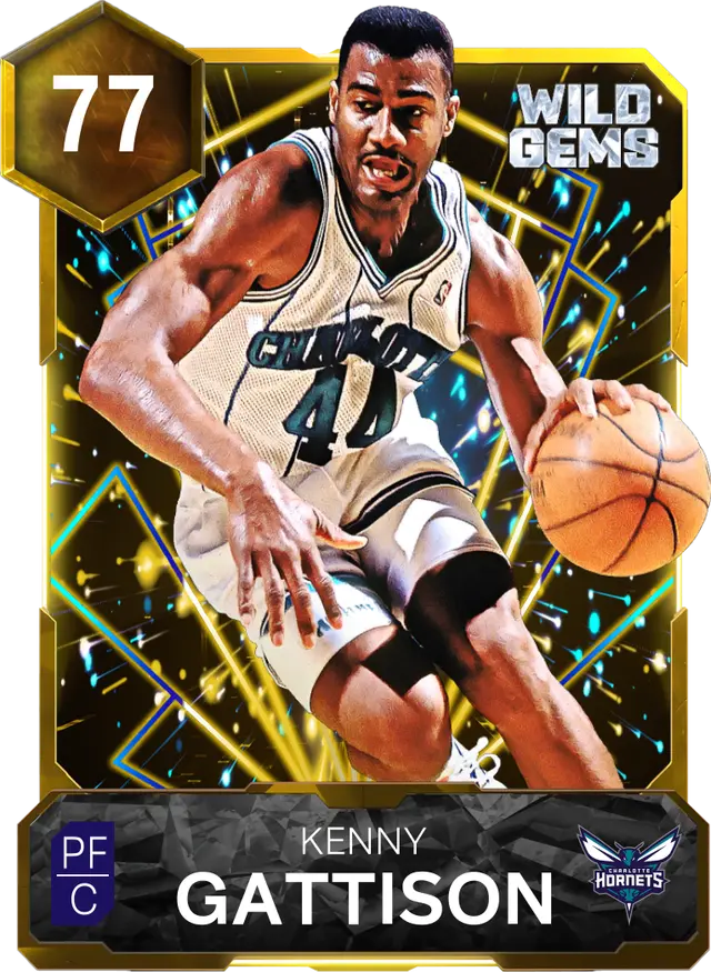 77 Kenny Gattison | Gold Wild Gems