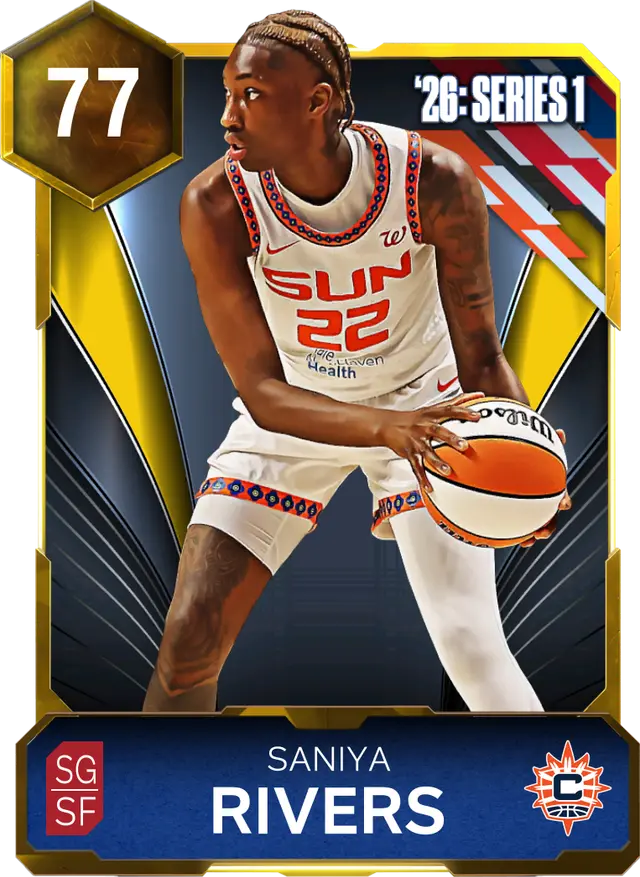 (GOLD) Saniya Rivers (77 OVR)