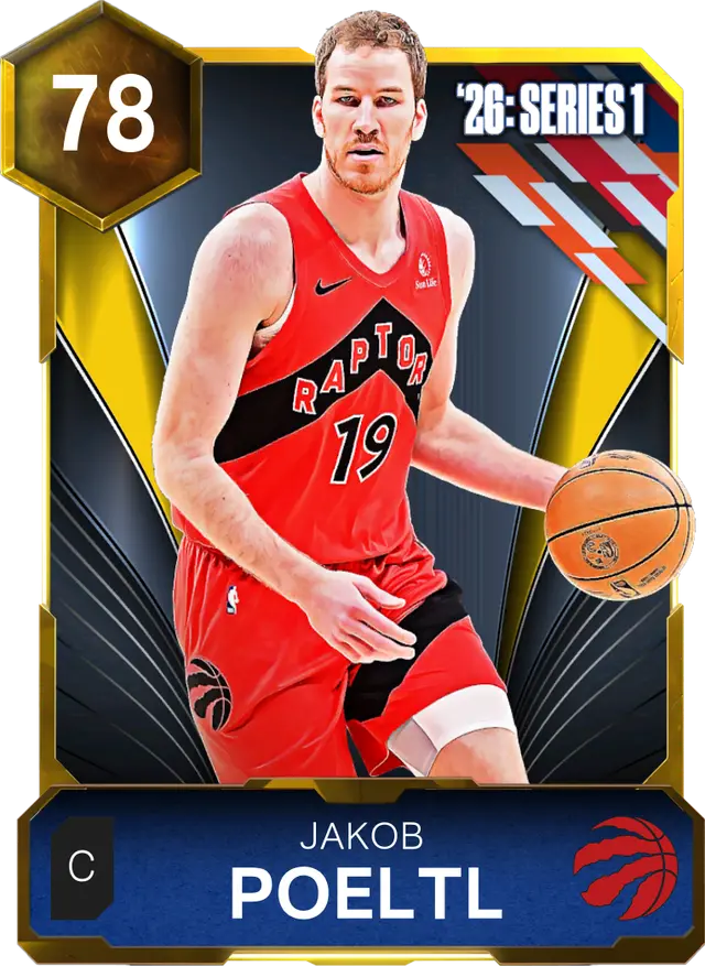 (GOLD) Jakob Poeltl (78 OVR)