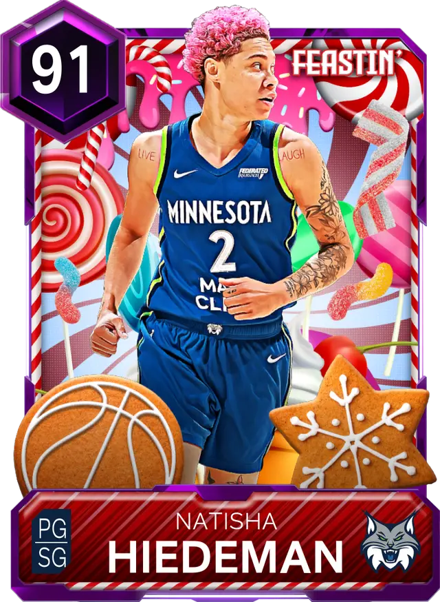 (AMETHYST) Natisha Hiedeman (91 OVR)