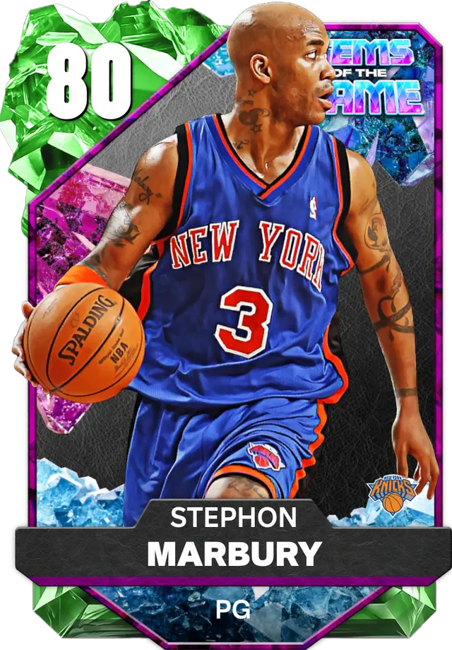 (EMERALD) Stephon Marbury (80 OVR)
