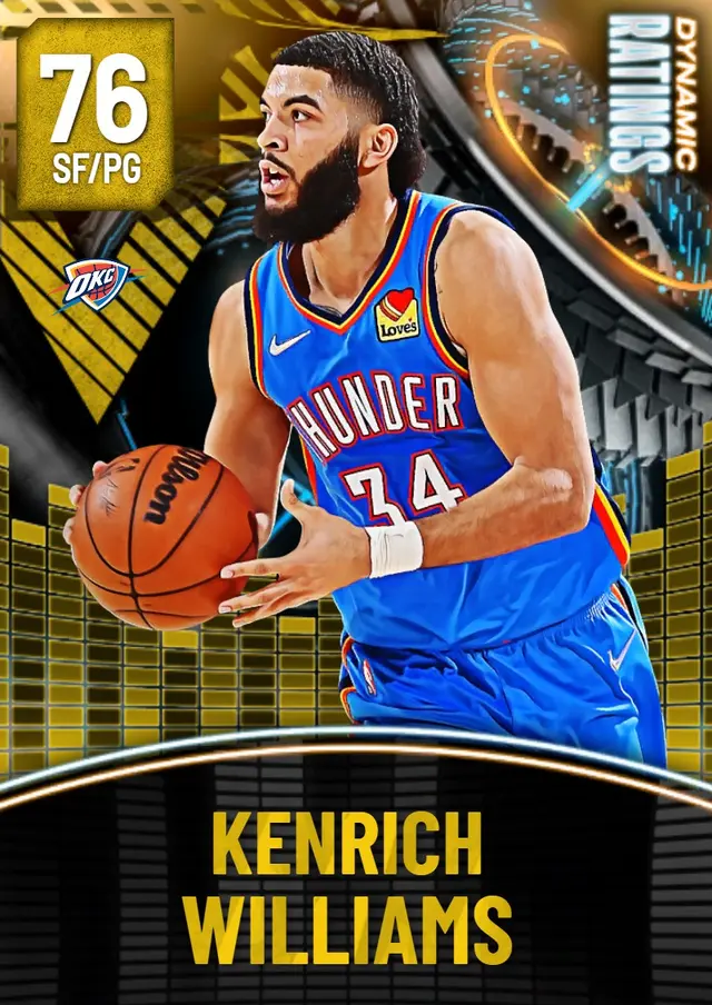 (GOLD) Kenrich Williams (76 OVR)