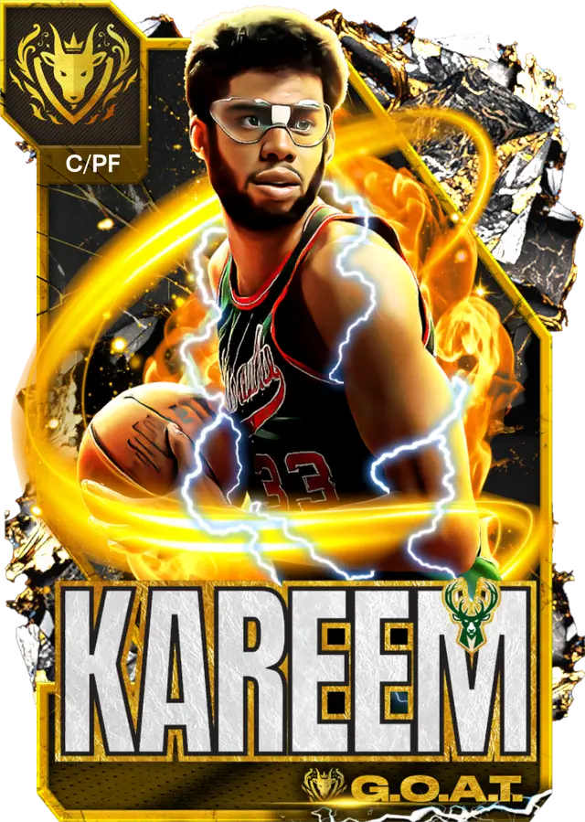 (GOAT) Kareem Abdul-Jabbar (99 OVR)