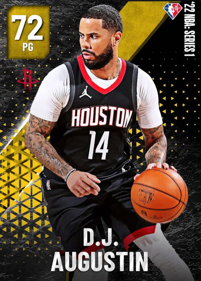 (GOLD) D.J. Augustin (72 OVR)