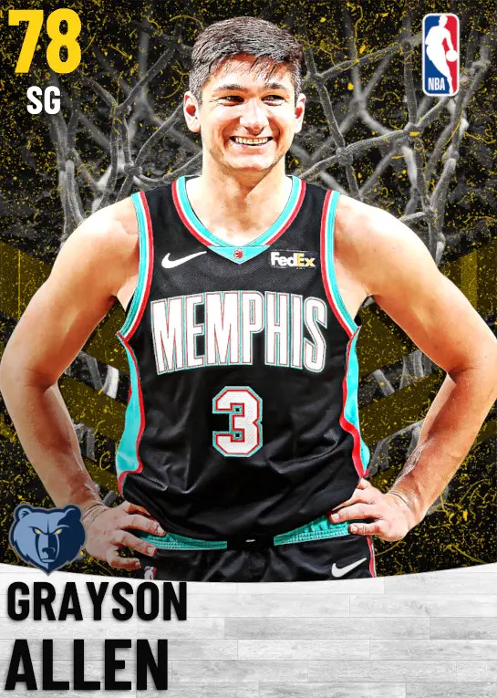 (GOLD) Grayson Allen (78 OVR)