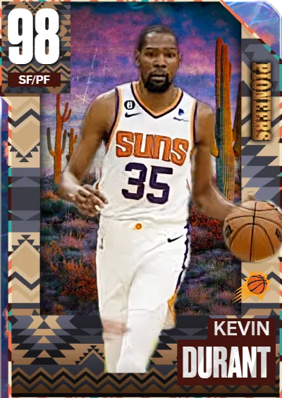 KD finally making progress...