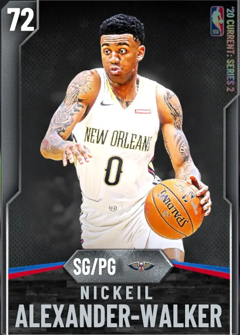 (SILVER) Nickeil Alexander-Walker (72 OVR)