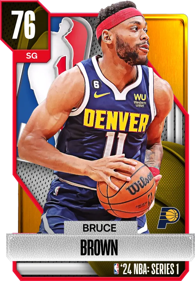 (GOLD) Bruce Brown (76 OVR)