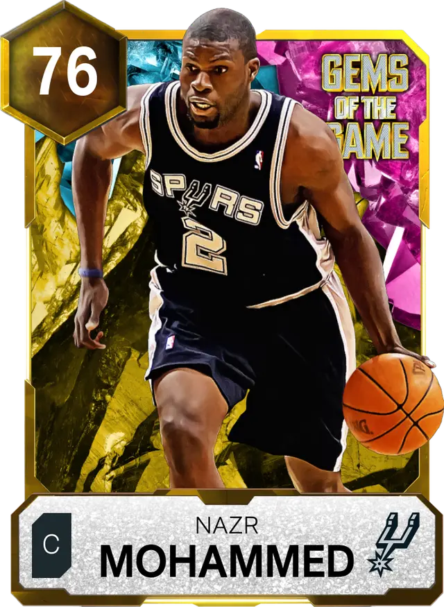 (GOLD) Nazr Mohammed (76 OVR)