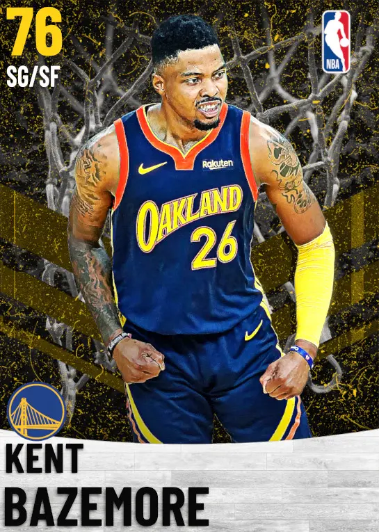 (GOLD) Kent Bazemore (76 OVR)