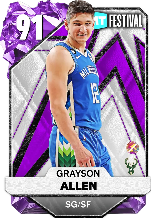 (AMETHYST) Grayson Allen (91 OVR)