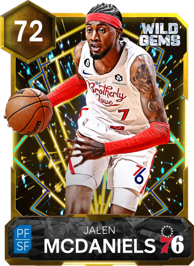 (GOLD) Jalen McDaniels (72 OVR)