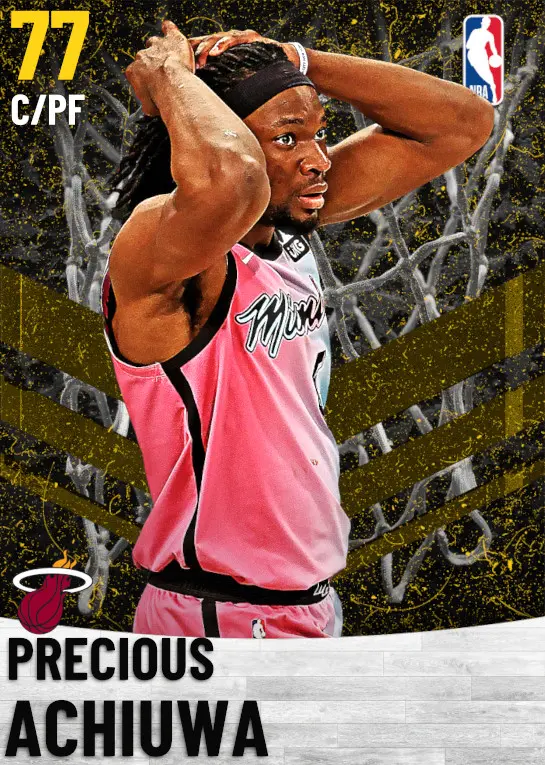 (GOLD) Precious Achiuwa (77 OVR)