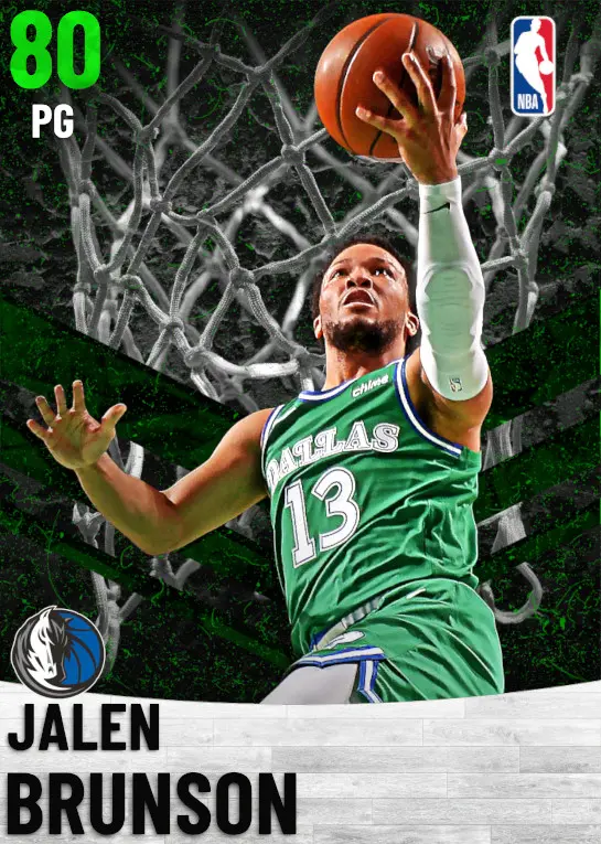 (EMERALD) Jalen Brunson (80 OVR)