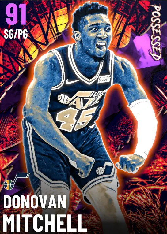 (AMETHYST) Donovan Mitchell (91 OVR)