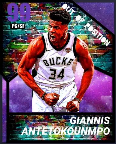 Out of position Gianni’s antetokounmpo