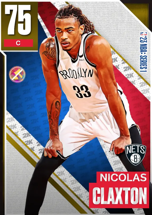 (GOLD) Nicolas Claxton (75 OVR)