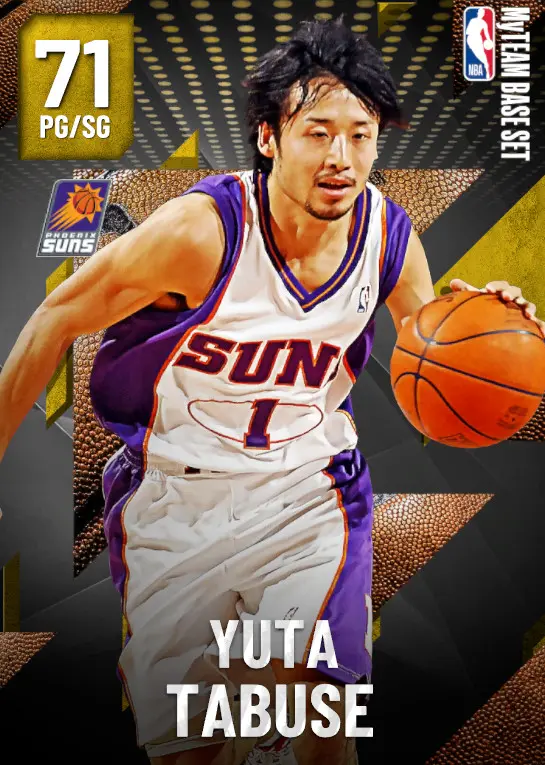 (GOLD) Yuta Tabuse (71 OVR)