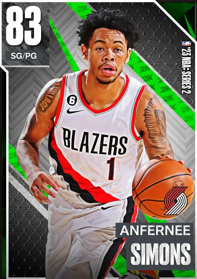 (EMERALD) Anfernee Simons (83 OVR)