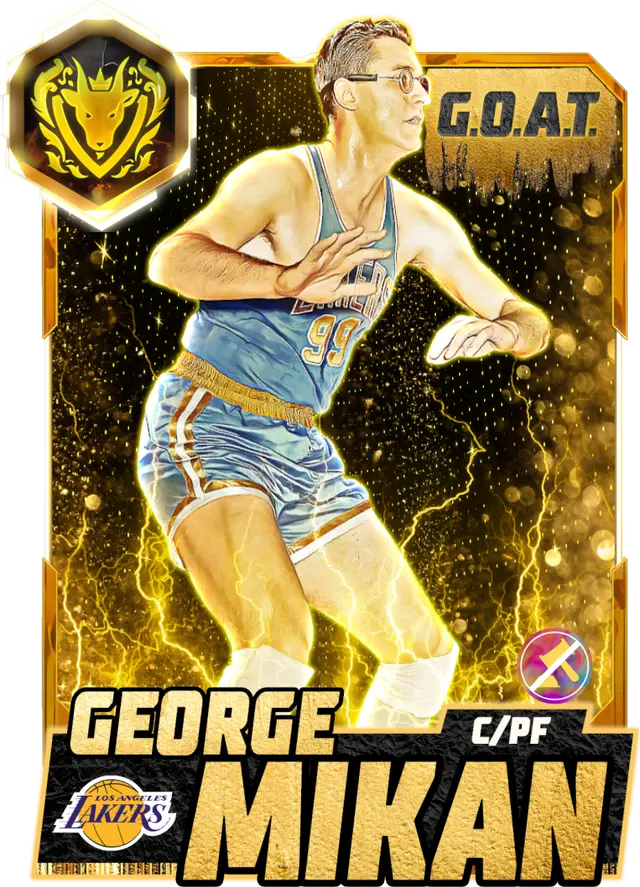 (GOAT) George Mikan (99 OVR)