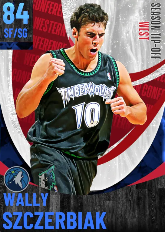 (SAPPHIRE) Wally Szczerbiak (84 OVR)