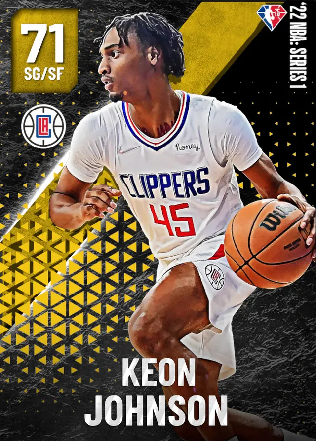 (GOLD) Keon Johnson (71 OVR)
