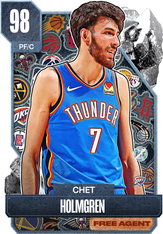 (FREEAGENT) Chet Holmgren (98 OVR)
