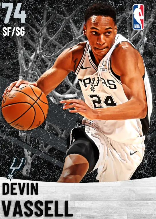 (SILVER) Devin Vassell (74 OVR)