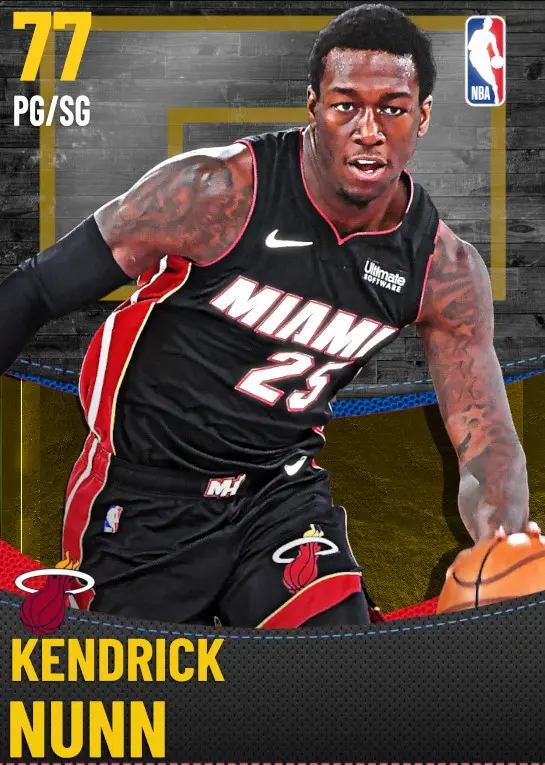 (GOLD) Kendrick Nunn (77 OVR)