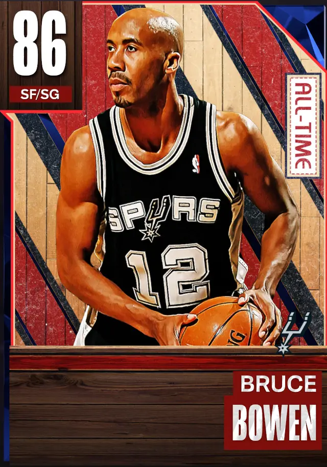 (SAPPHIRE) Bruce Bowen (86 OVR)