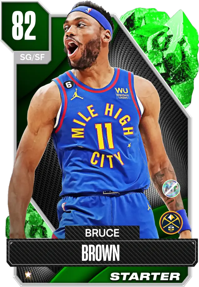 (GOLD) Bruce Brown (79 OVR)