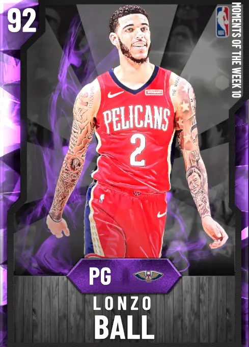 (AMETHYST) Lonzo Ball (92 OVR)